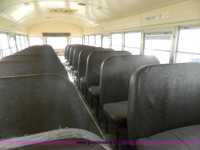 image for item G7603 1996 GMC Blue Bird school bus