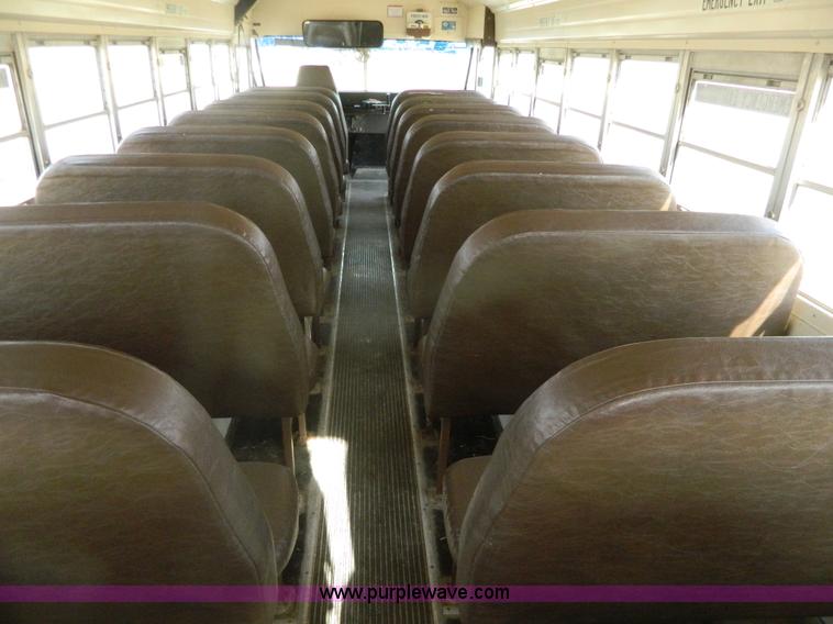 image for item G7603 1996 GMC Blue Bird school bus