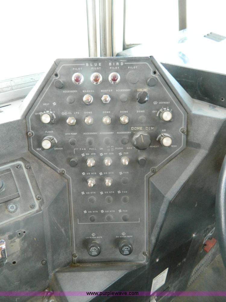 image for item G7603 1996 GMC Blue Bird school bus