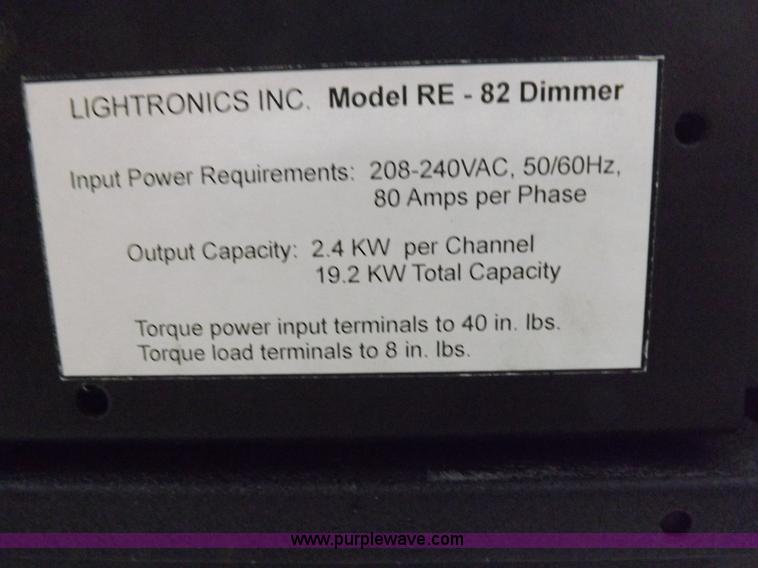 image for item J9141 Auditorium lighting system