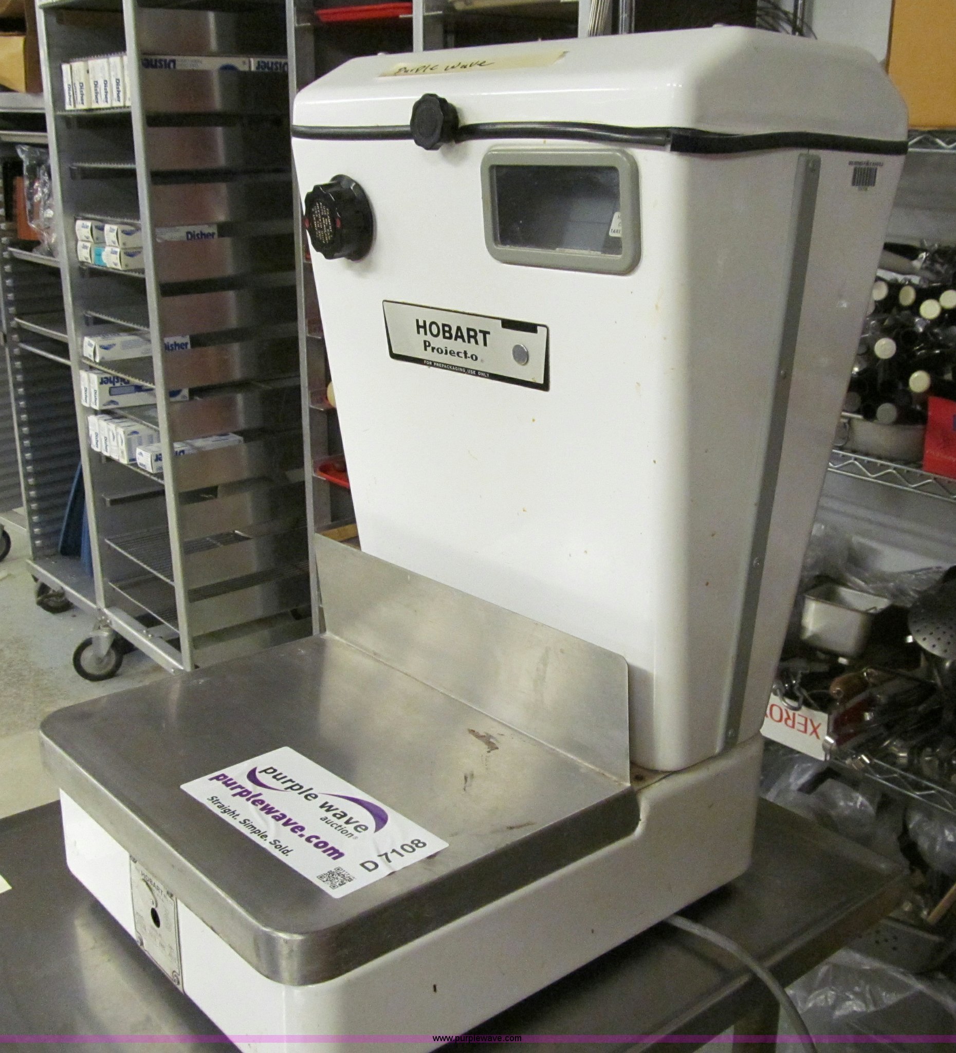 Hobart ProjectO scale in Des Moines, IA Item D7108 sold Purple Wave