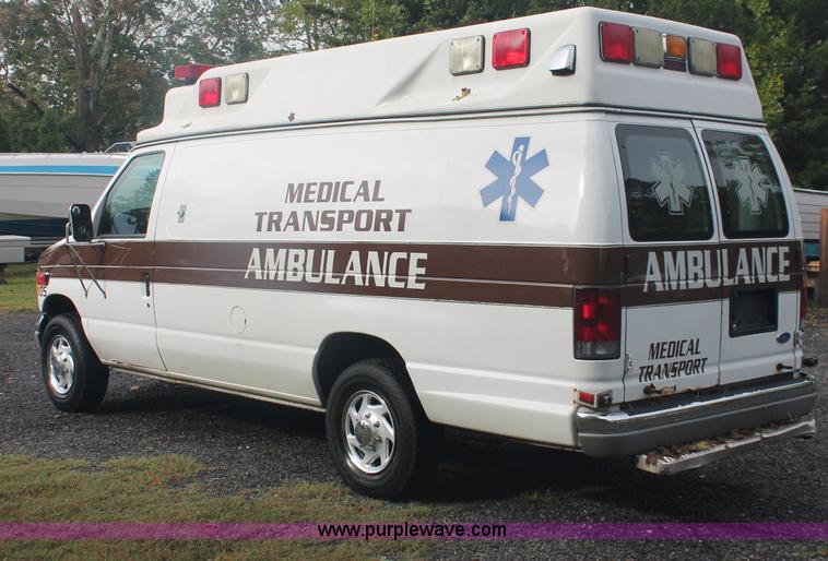 image for item C2914 1997 Ford Econoline E350 Super Duty ambulance van