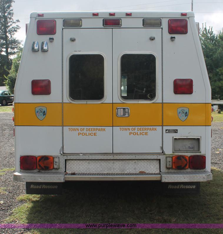 image for item C2921 1992 Ford Econoline E350 ambulance van