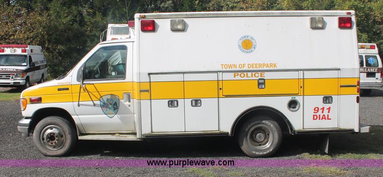 image for item C2921 1992 Ford Econoline E350 ambulance van