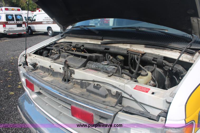 image for item C2921 1992 Ford Econoline E350 ambulance van