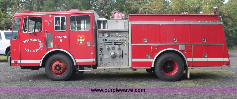 image for item C2922 1993 KME firetruck
