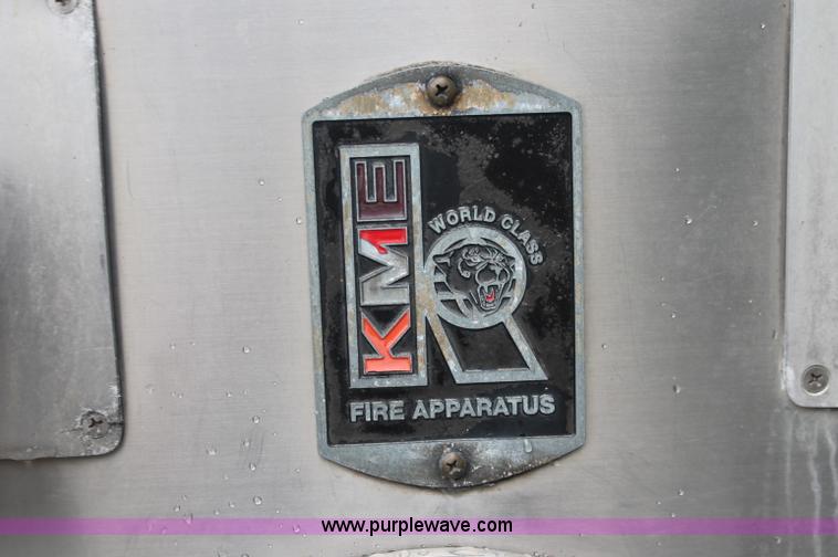 image for item C2922 1993 KME firetruck