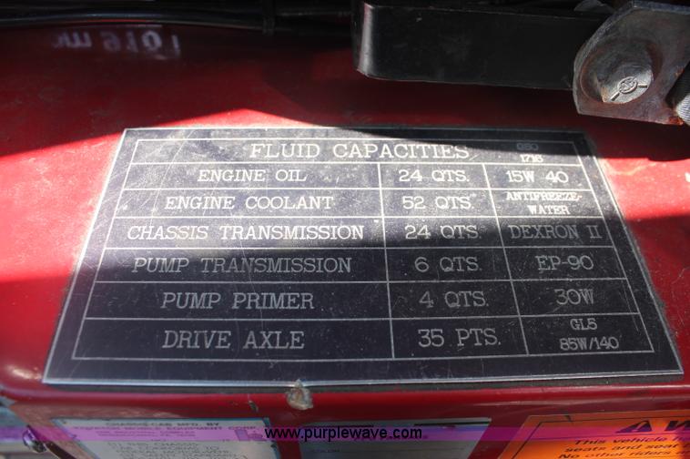 image for item C2922 1993 KME firetruck