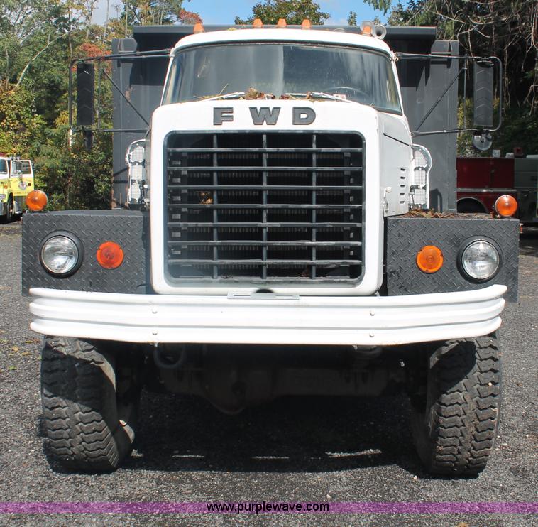 image for item C2923 1969 FWD LB6-3317 flatbed truck