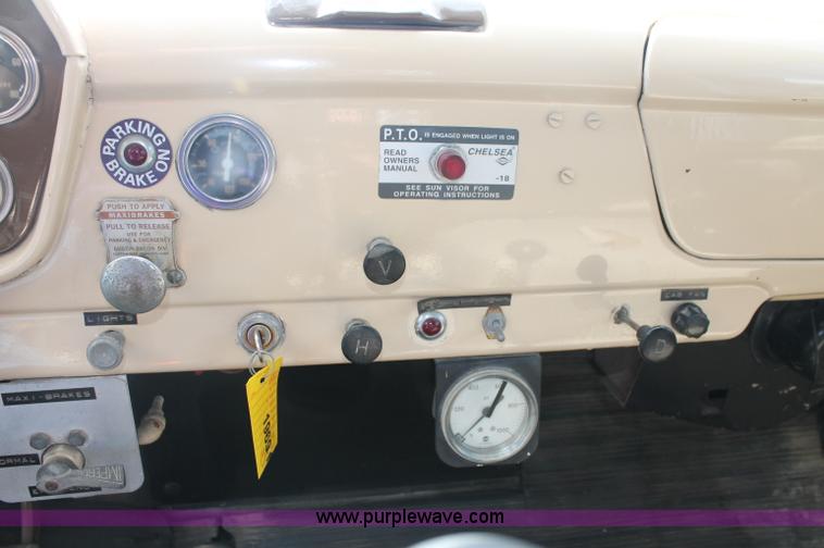 image for item C2923 1969 FWD LB6-3317 flatbed truck