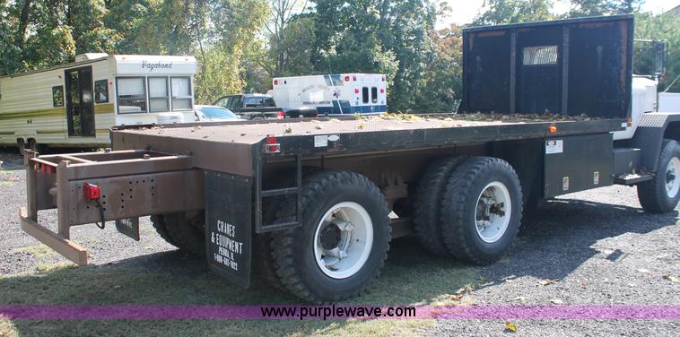 image for item C2923 1969 FWD LB6-3317 flatbed truck