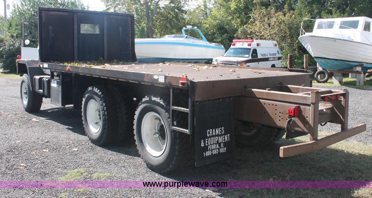 image for item C2923 1969 FWD LB6-3317 flatbed truck
