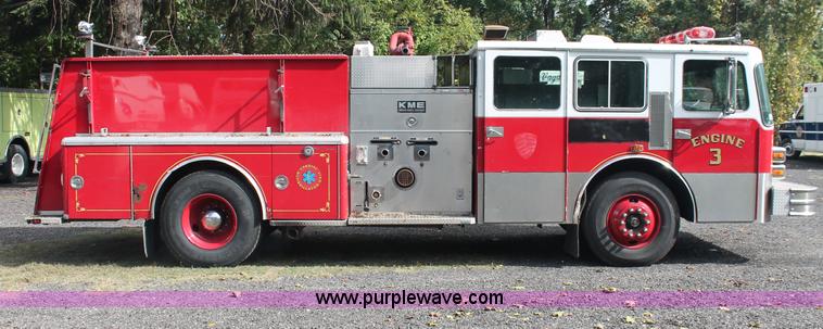 image for item C2924 1988 KME firetruck