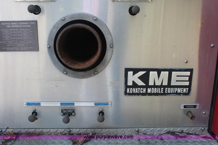 image for item C2924 1988 KME firetruck