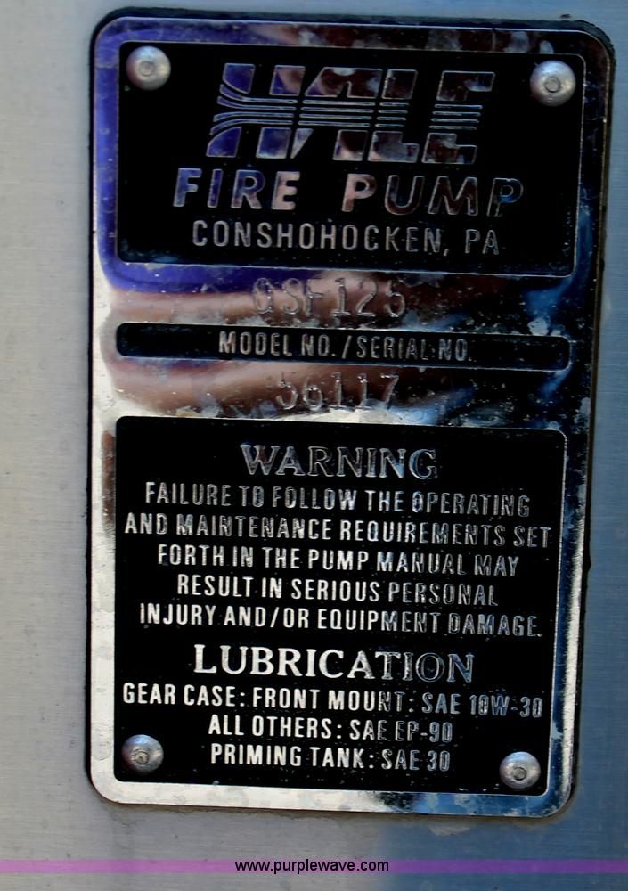 image for item C2924 1988 KME firetruck