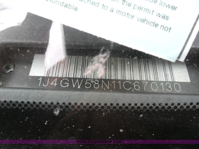 image for item AB9085 2001 Jeep Grand Cherokee Limited SUV