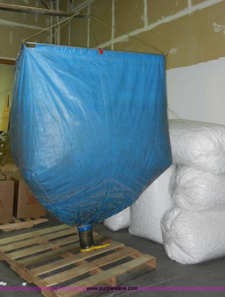 Packing peanut hopper and peanuts in Olathe, KS Item AB9733 sold