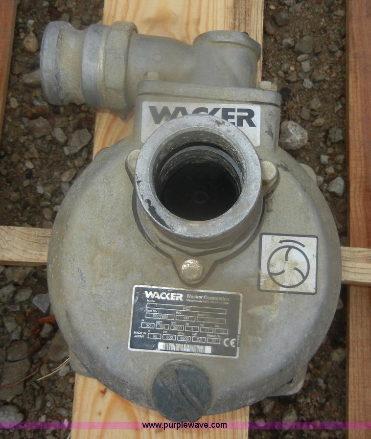 image for item AB9798 Wacker water pump