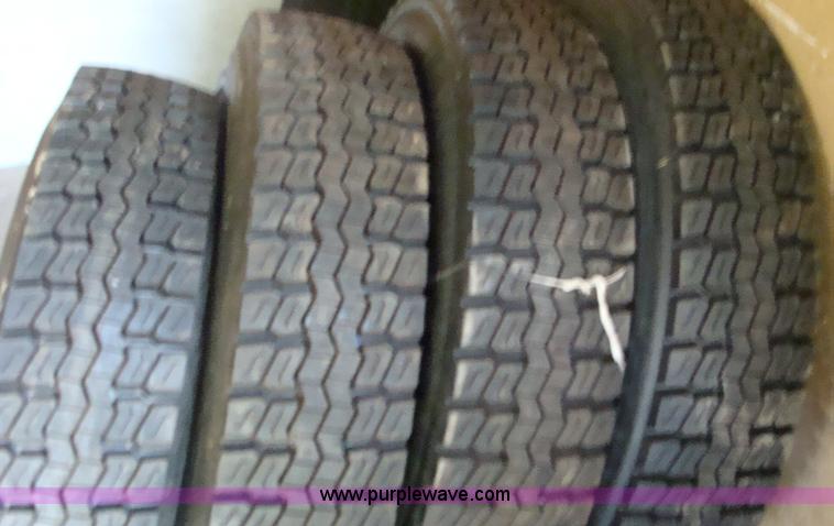 image for item B1805 (4) 10R22.5 tires
