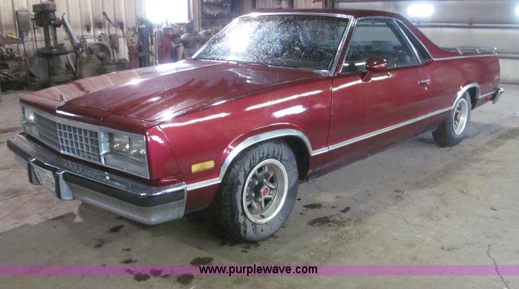 image for item B5317 1984 Chevrolet El Camino