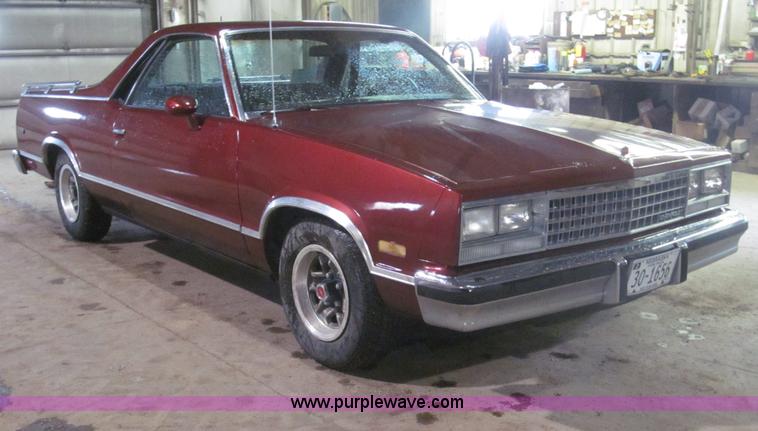 image for item B5317 1984 Chevrolet El Camino