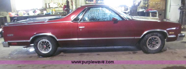 image for item B5317 1984 Chevrolet El Camino