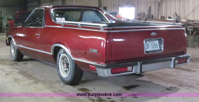 image for item B5317 1984 Chevrolet El Camino