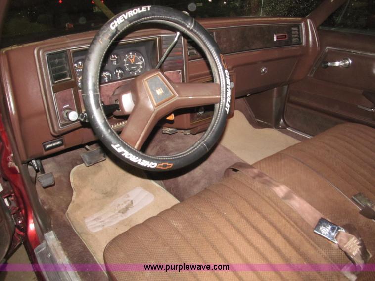 image for item B5317 1984 Chevrolet El Camino