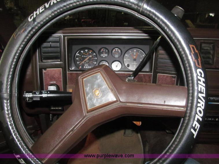 image for item B5317 1984 Chevrolet El Camino