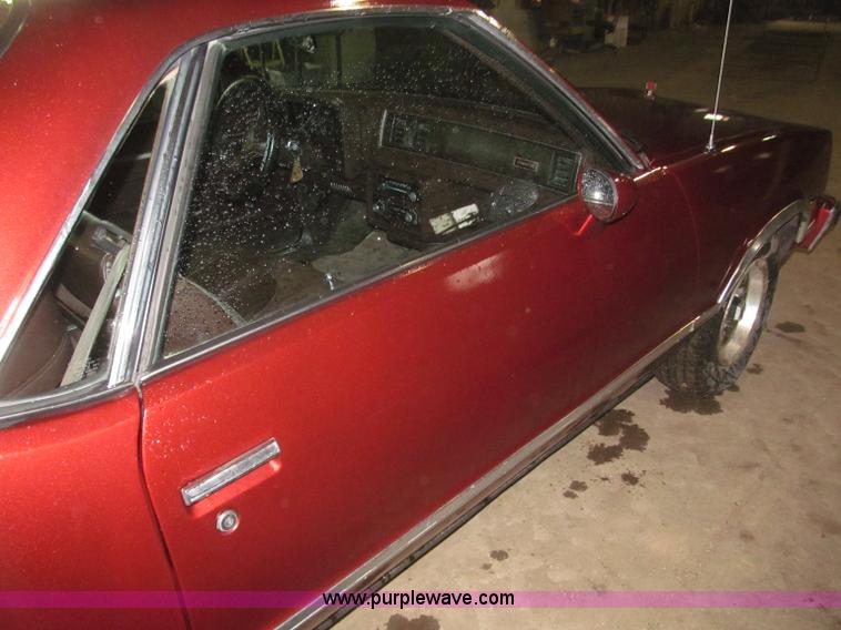 image for item B5317 1984 Chevrolet El Camino