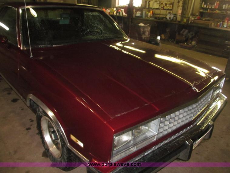 image for item B5317 1984 Chevrolet El Camino