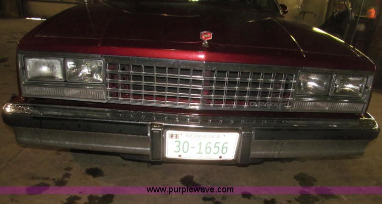 image for item B5317 1984 Chevrolet El Camino