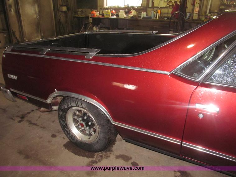 image for item B5317 1984 Chevrolet El Camino