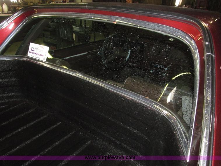 image for item B5317 1984 Chevrolet El Camino