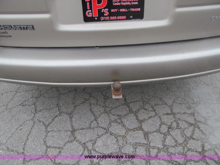 image for item D7129 2002 Oldsmobile Silhouette van