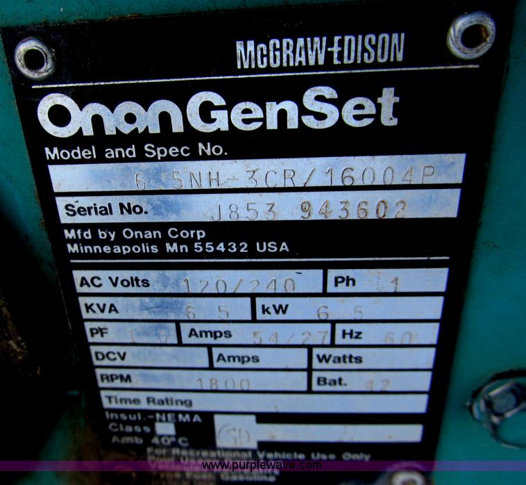 image for item E5870 1986 Chevrolet Imperial Holiday Rambler 33' RV