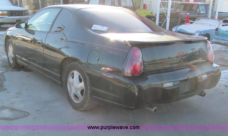 image for item E5874 2002 Chevrolet Monte Carlo SS