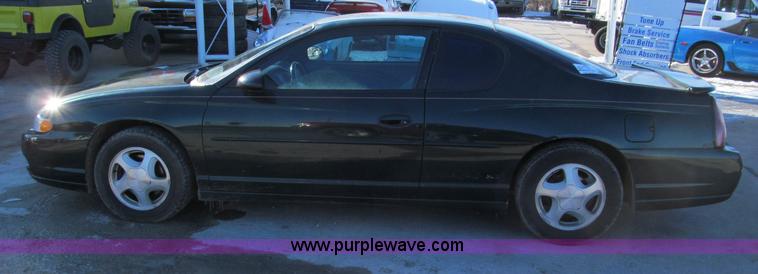image for item E5874 2002 Chevrolet Monte Carlo SS