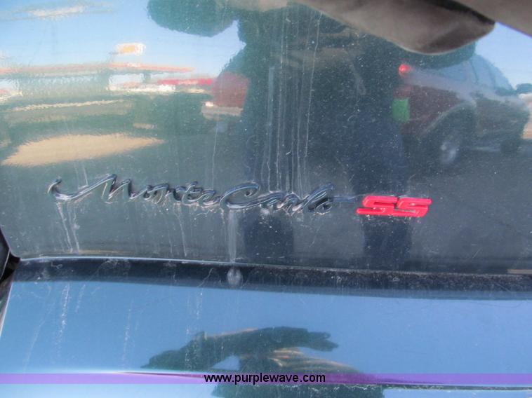 image for item E5874 2002 Chevrolet Monte Carlo SS