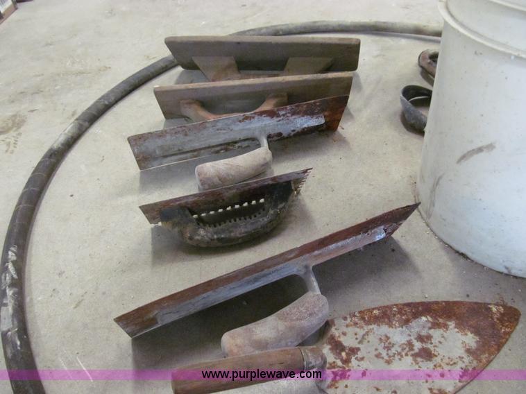 image for item O9130 Oztec Industries concrete vibrator and hand tools