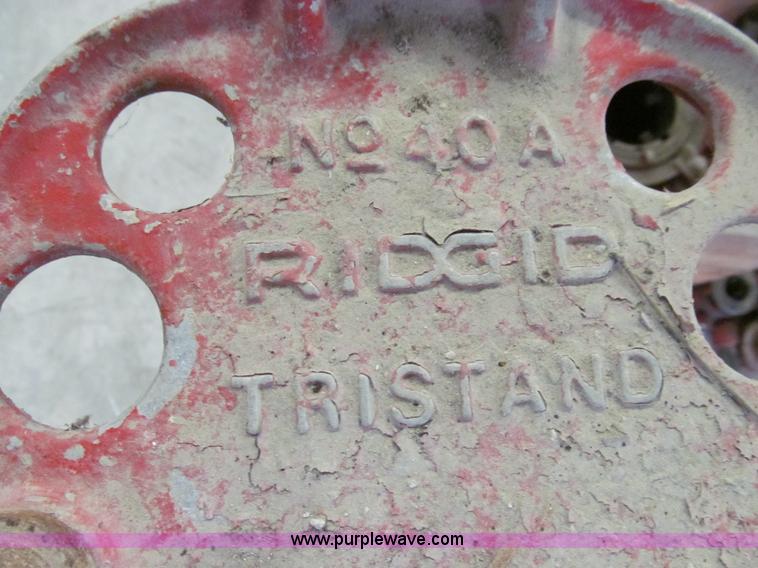 image for item O9139 Ridgid pipe threader set