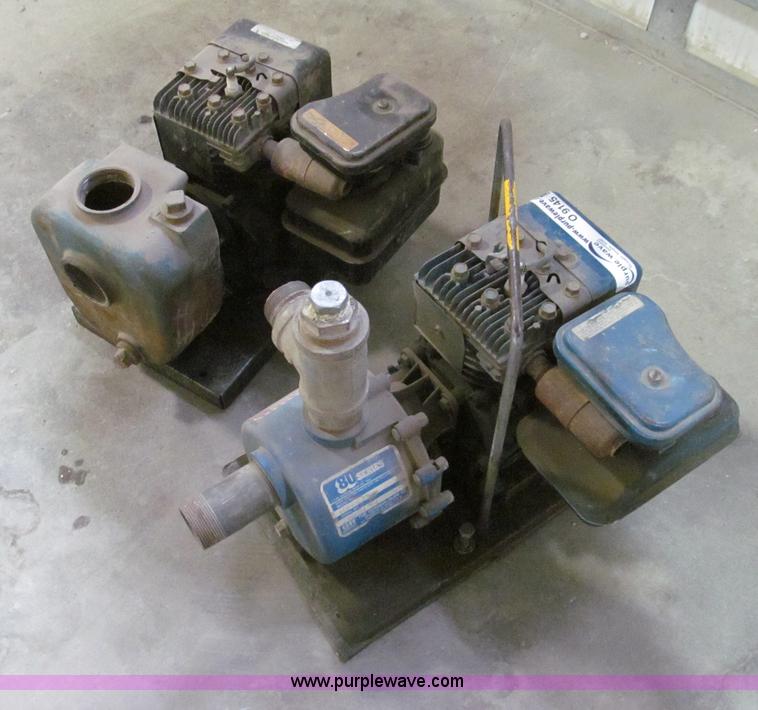image for item O9145 (2) gas powered transfer pumps