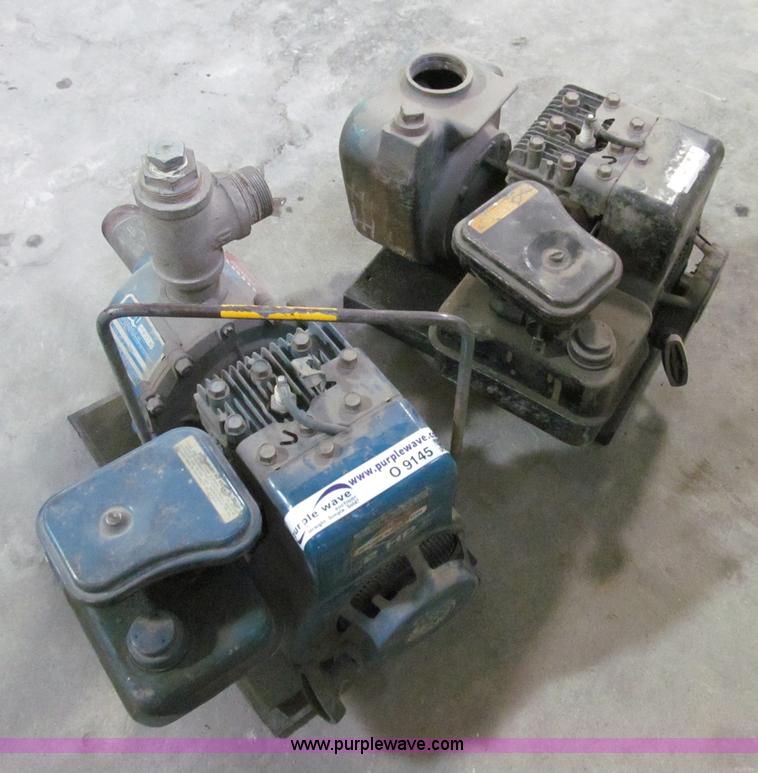 image for item O9145 (2) gas powered transfer pumps