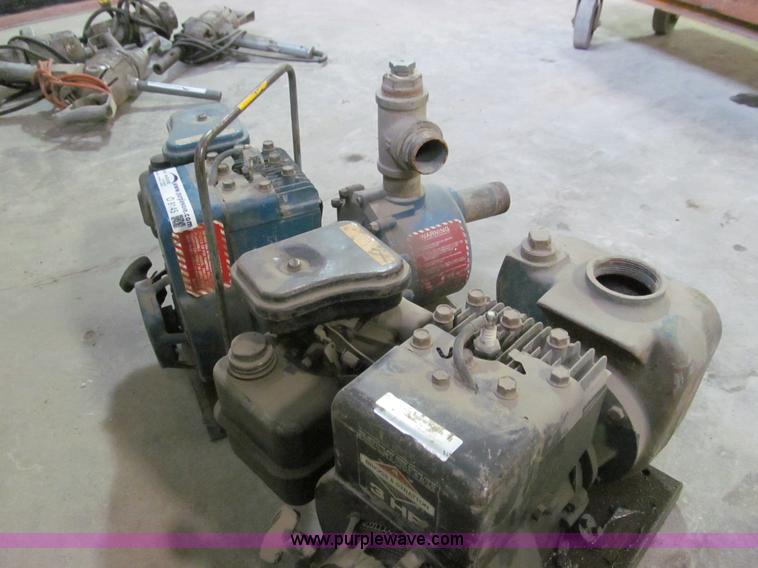 image for item O9145 (2) gas powered transfer pumps