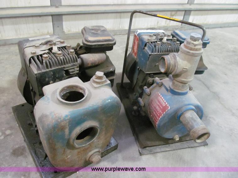 image for item O9145 (2) gas powered transfer pumps