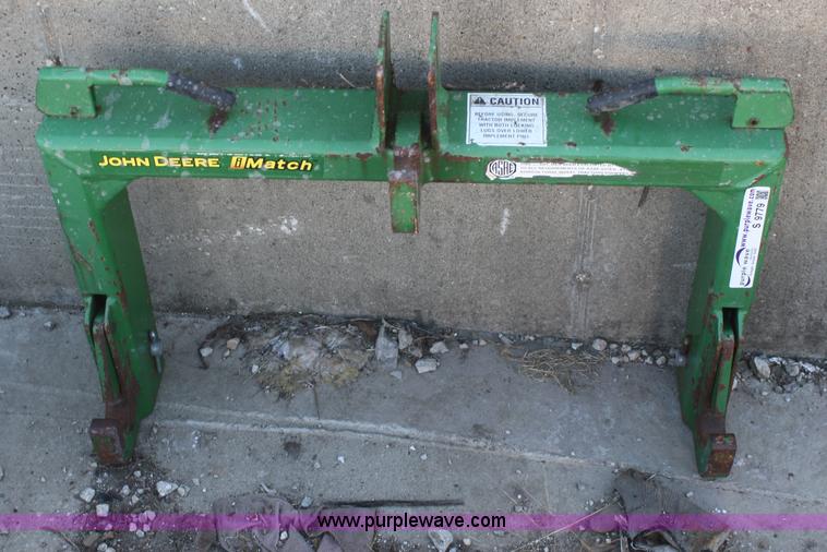 image for item S9779 John Deere three point quick attach
