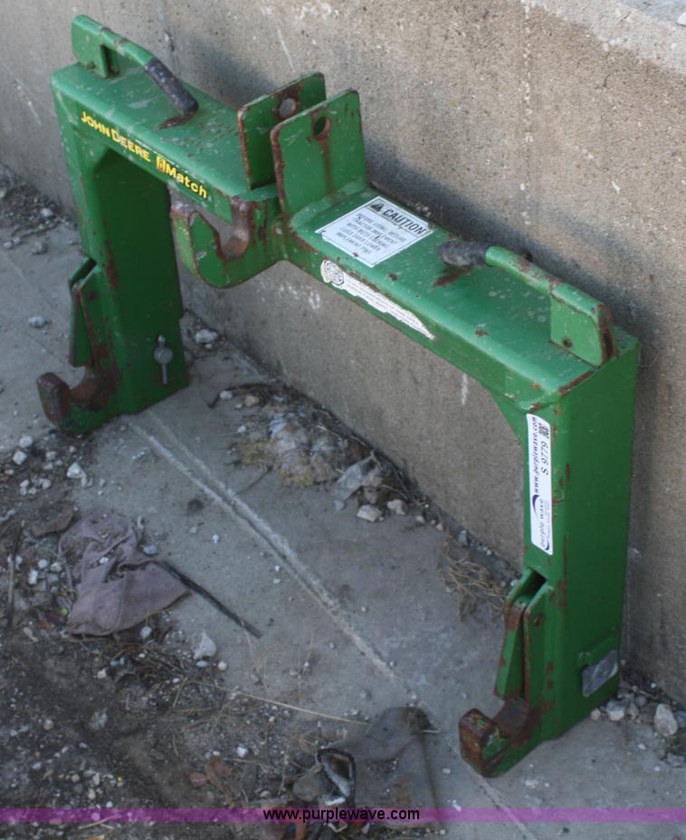 image for item S9779 John Deere three point quick attach