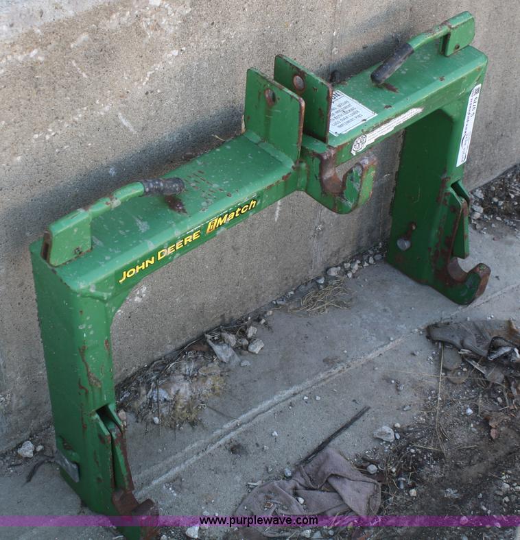 image for item S9779 John Deere three point quick attach