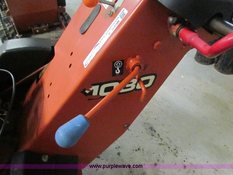 image for item V9498 Ditch Witch 1030 walk-behind trencher