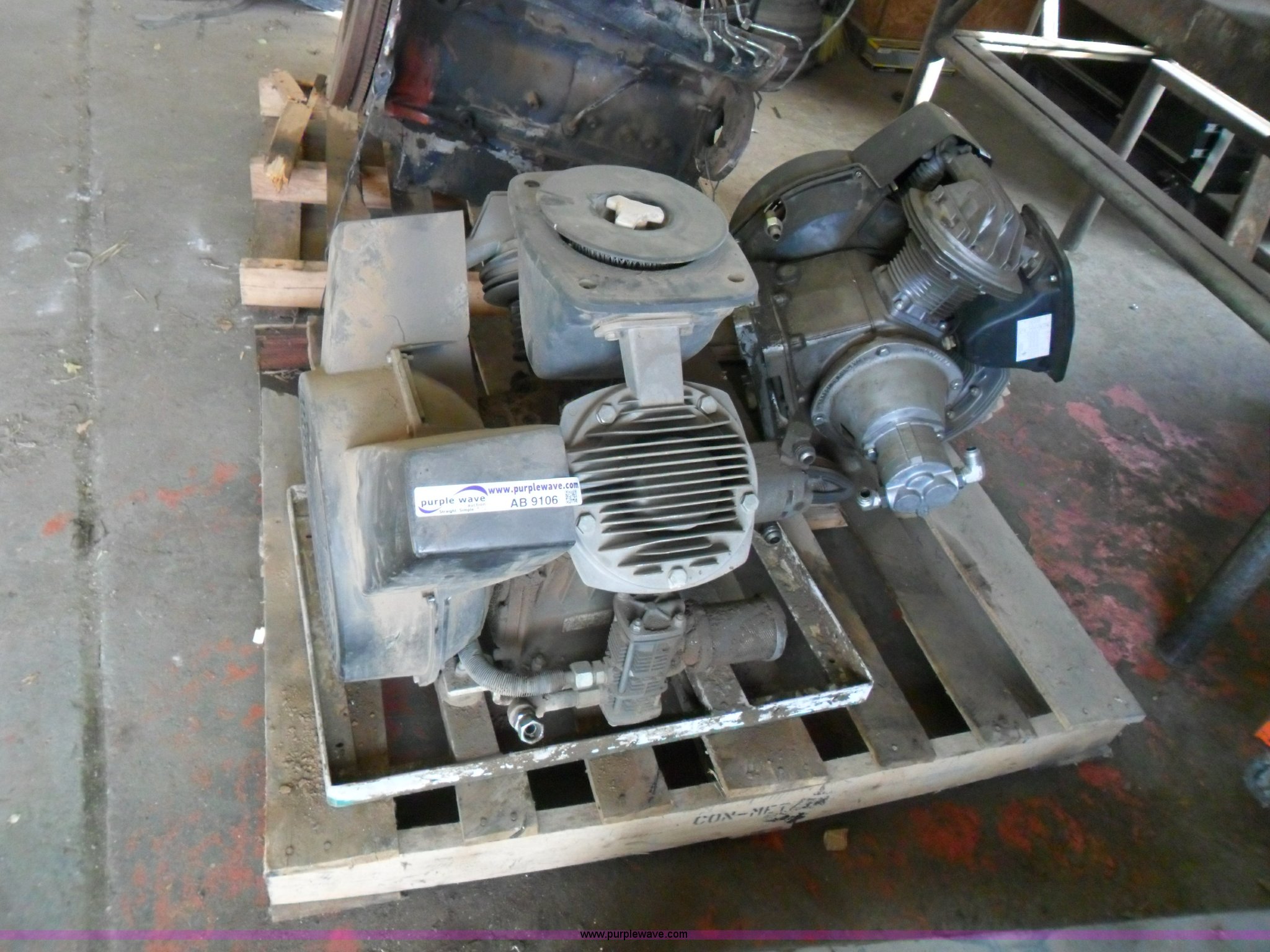 Atlas Copco hydraulic driven air compressor in Alden, KS Item AB9106